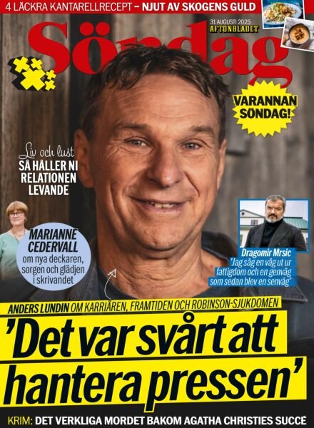 Aftonbladet Sondag – 31 Augusti 2025 Cover