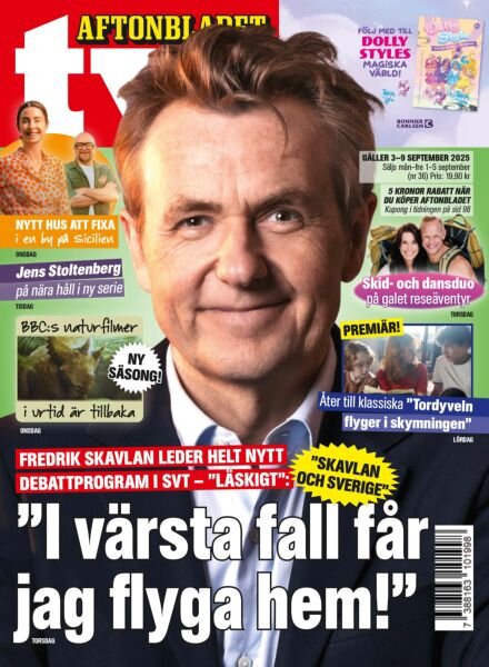 Aftonbladet TV – 1 September 2025 Cover
