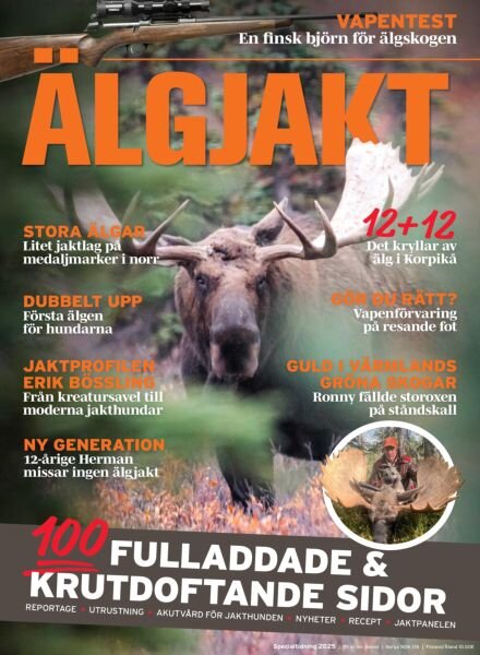 Algjakt – Augusti 2025 Cover