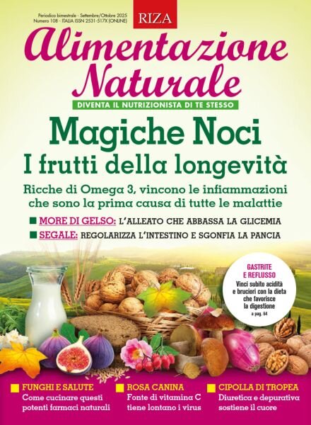 Alimentazione Naturale – Settembre 2025 Cover