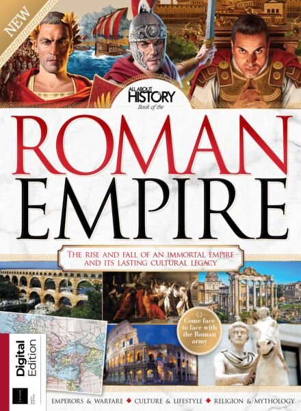 All About History Book of the Roman Empire – 9th Edition – June 2025 Cover