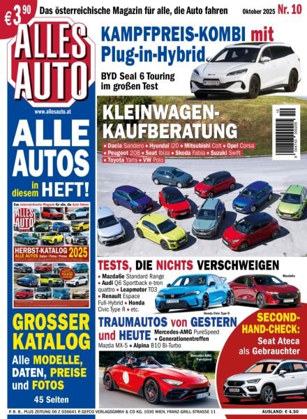 Alles Auto – Oktober 2025 Cover