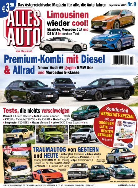Alles Auto – September 2025 Cover