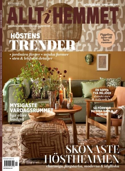 Allt i Hemmet – September 2025 Cover