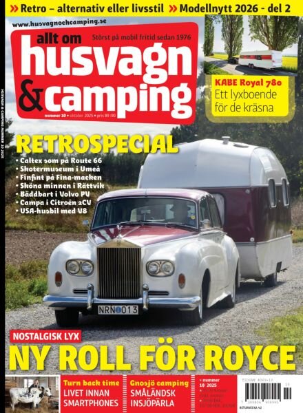 Allt om Husvagn & Camping – September 2025 Cover