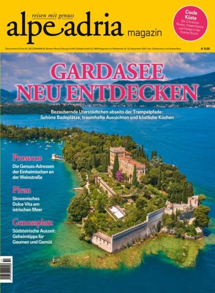 Alpe Adria Magazin – November 2025 Cover