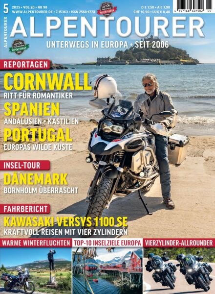 Alpentourer – August 2025 Cover