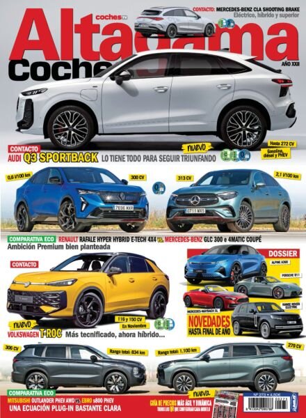 Altagama Coches – Septiembre 2025 Cover
