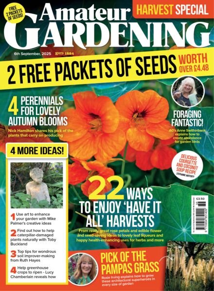 Amateur Gardening – 6 September 2025 Cover