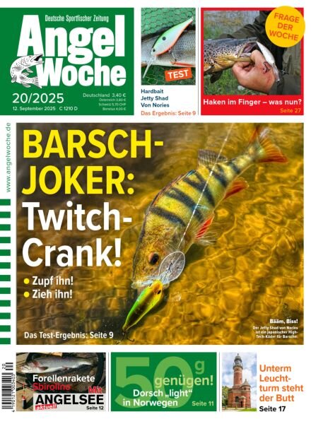 Angel Woche – 12 September 2025 Cover