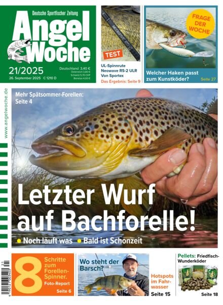 Angel Woche – 26 September 2025 Cover