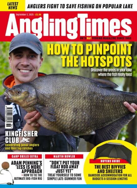 Angling Times – 2 September 2025 Cover