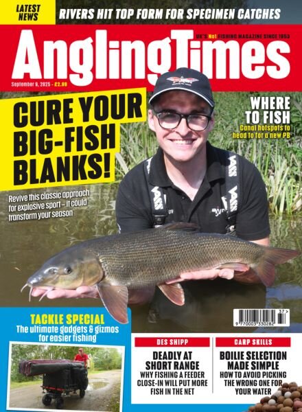 Angling Times – 9 September 2025 Cover