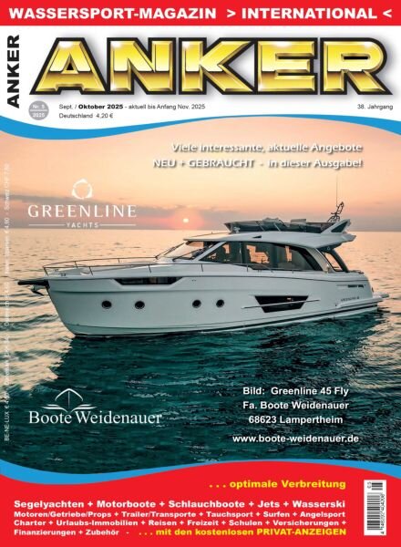 Anker – September-Oktober 2025 Cover