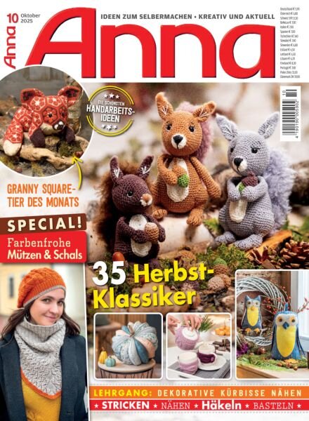 Anna Germany – Oktober 2025 Cover