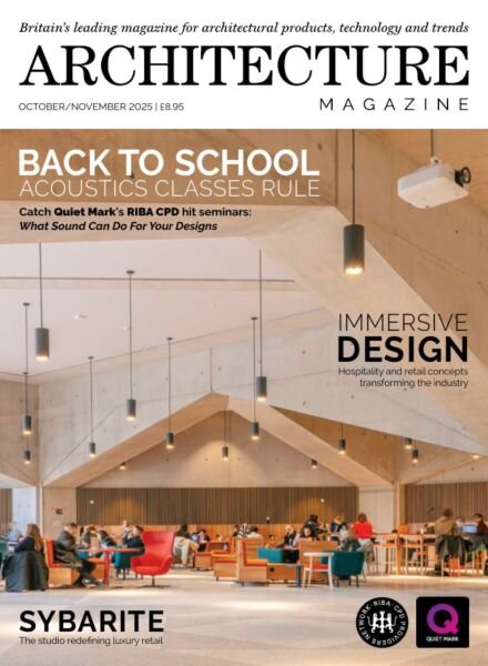 Architecture Magazine – October-November 2025 Cover