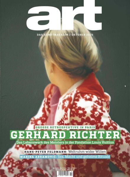 Art Magazin – Oktober 2025 Cover