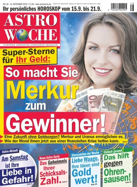 Astrowoche – 10 September 2025 Cover