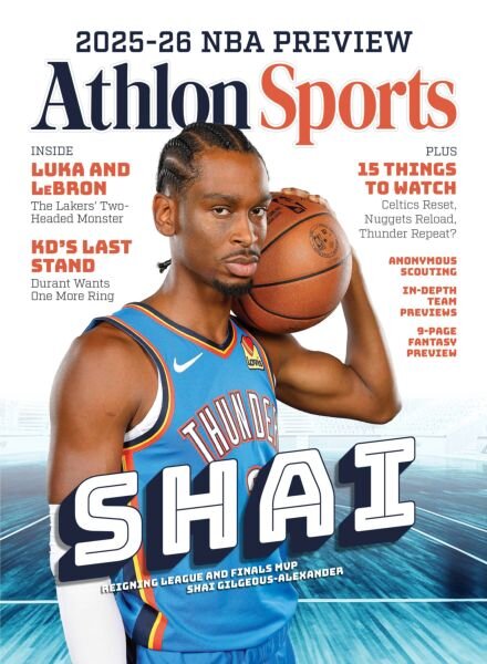 Athlon Sports – NBA Preview 2025-26 Cover