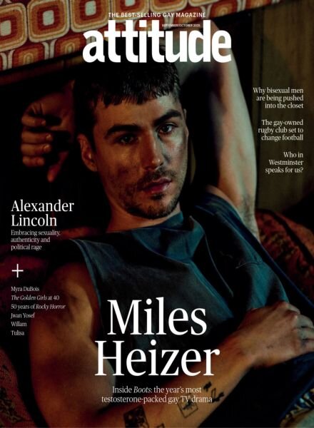 Attitude Magazine – September-October 2025 Cover