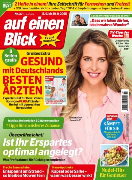Auf Einen Blick – 4 September 2025 Cover