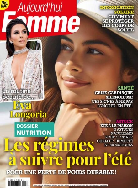 Aujourd’hui Femme – Juillet-Aout-Septembre 2025 Cover