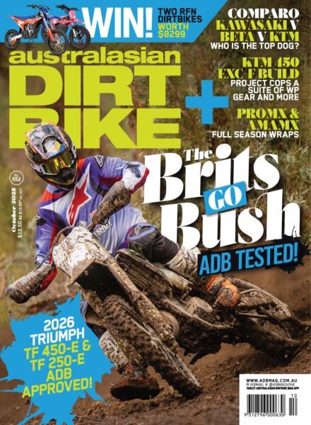 Australasian Dirt Bike – Issue 552 2025 Cover