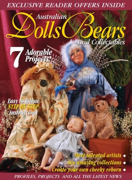 Australian Dolls Bears & Collectables – Issue 12 2025 Cover
