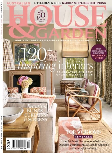 Australian House & Garden – October 2025 Cover