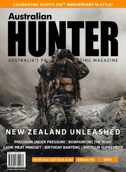 Australian Hunter – Edition 94 2025 Cover