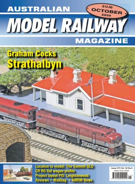 Australian Model Railway Magazine – October 2025 Cover