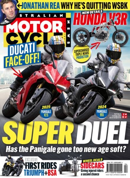Australian Motorcycle News – 4 September 2025 Cover