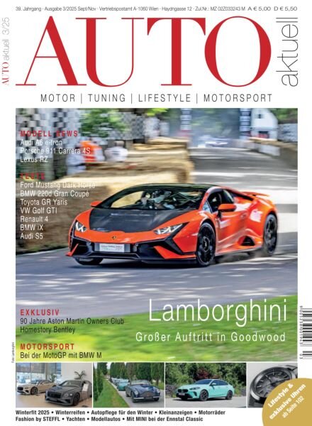 Auto Aktuell – September-November 2025 Cover