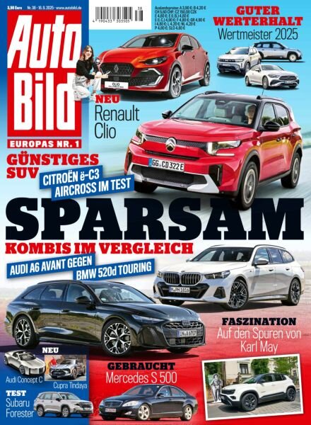 Auto Bild Germany – 18 September 2025 Cover