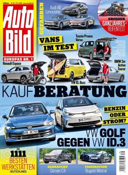 Auto Bild Germany – 25 September 2025 Cover