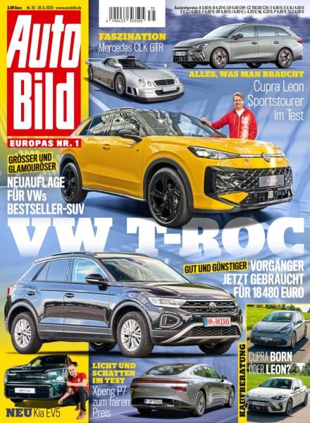 Auto Bild Germany – 28 August 2025 Cover