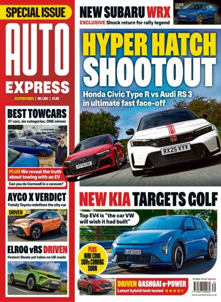 Auto Express – 24 September 2025 Cover