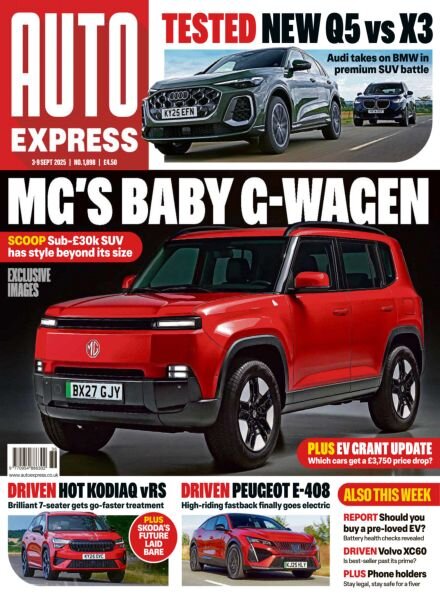Auto Express – 3 September 2025 Cover