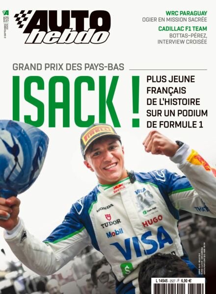 Auto Hebdo – 3 Septembre 2025 Cover