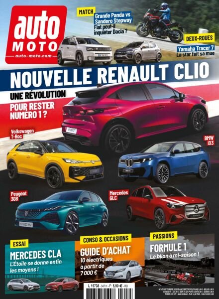 Auto Moto France – Septembre 2025 Cover