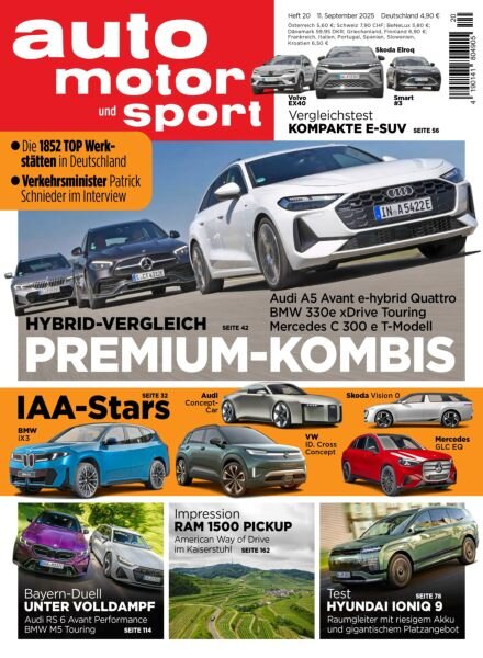 Auto Motor und Sport – 10 September 2025 Cover