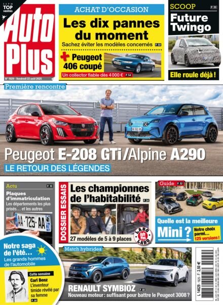Auto Plus France – 22 Aout 2025 Cover