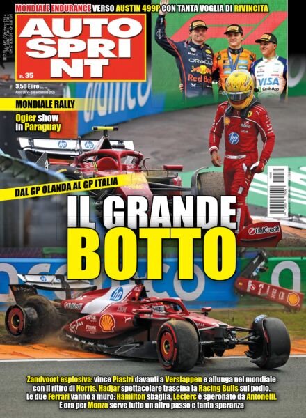 Auto Sprint – 2 Settembre 2025 Cover