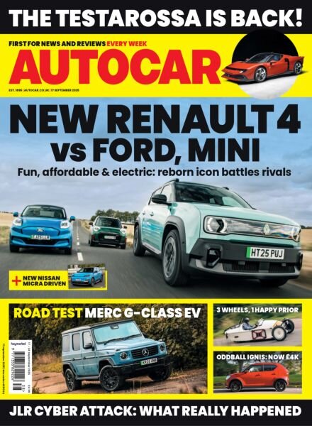 Autocar UK – 17 September 2025 Cover