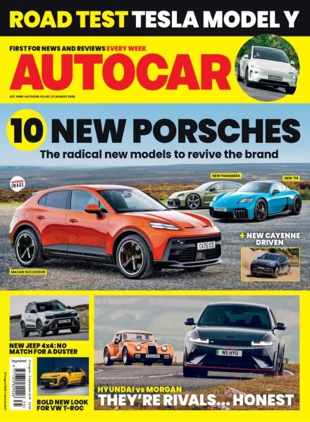 Autocar UK – 27 August 2025 Cover