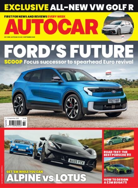 Autocar UK – 3 September 2025 Cover