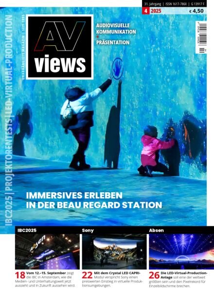 AV-views – Nr 4 2025 Cover