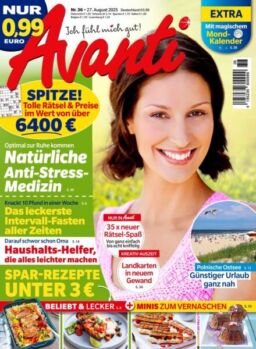 Avanti – 27 August 2025