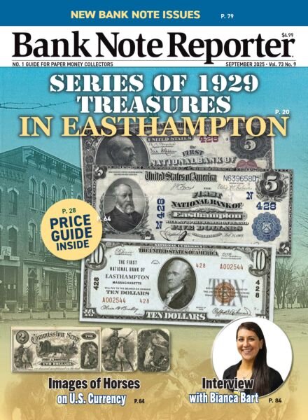 Bank Note Reporter – September 2025 Cover