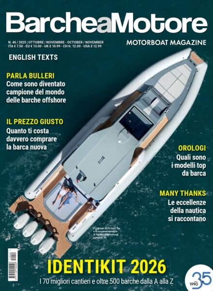 Barche a Motore – Ottobre-Novembre 2025 Cover